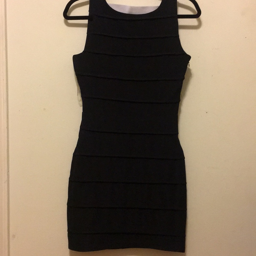 NWT Bandaged Dress with Back Details